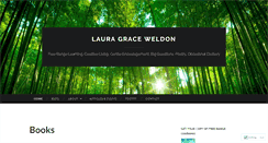 Desktop Screenshot of lauragraceweldon.com